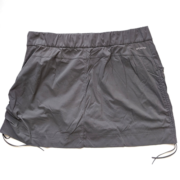 Columbia casual grey skort mini skirt, women's 2X - Picture 9 of 11